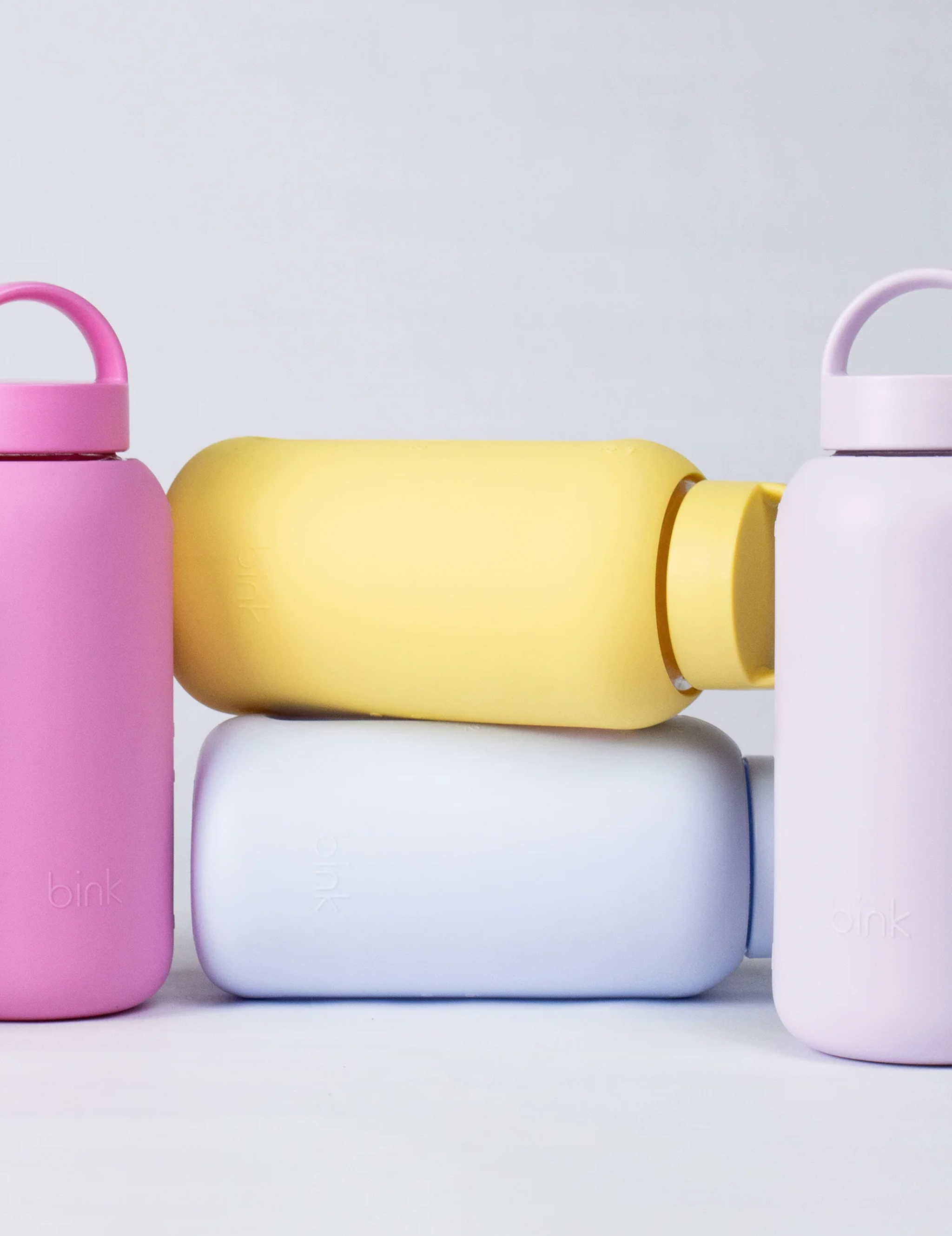 Bink Mama Bottle - Smoke | The Hydration Tracking Bottle for Pregnancy & Postpartum, 800ml