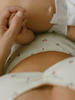 PRINTED COTTON Posy High Waisted Bottoms