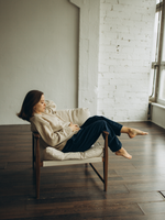 Merino Cardigan · beige