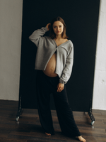 Merino Cardigan · grey