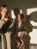 Flannel Check Shirt · oatmeal