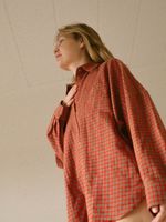 Flannel Check Shirt · red