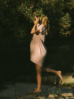 Nursing Dress · blush pink