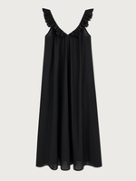 Lusia Midi Dress · soft black