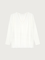 Longsleeve Nursing Top · creamy white