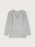 Longsleeve Nursing Top · light grey