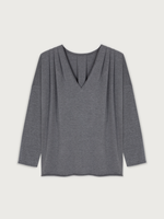 Longsleeve Nursing Top · vintage grey