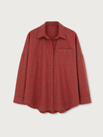 Flannel Check Shirt · red