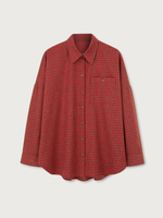 Flannel Check Shirt · red
