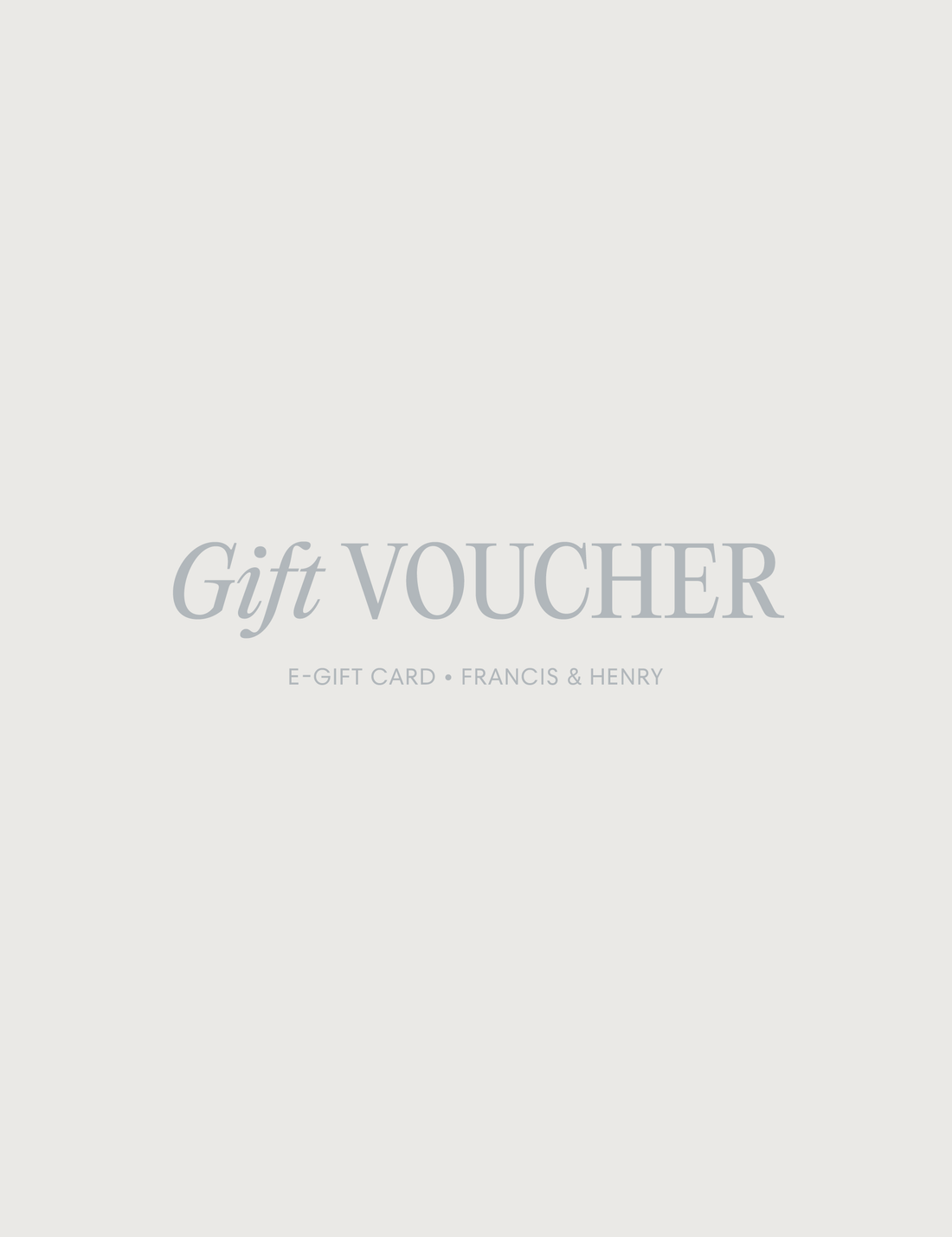 E-Gift Card