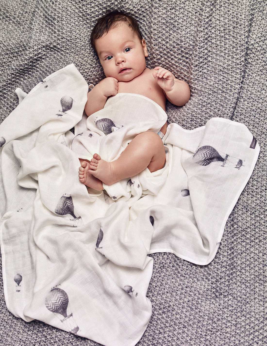 Swaddle Blanket · balloon print