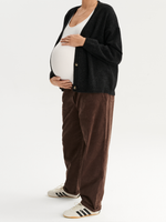 Merino Cardigan · graphite