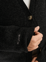 Merino Cardigan · graphite