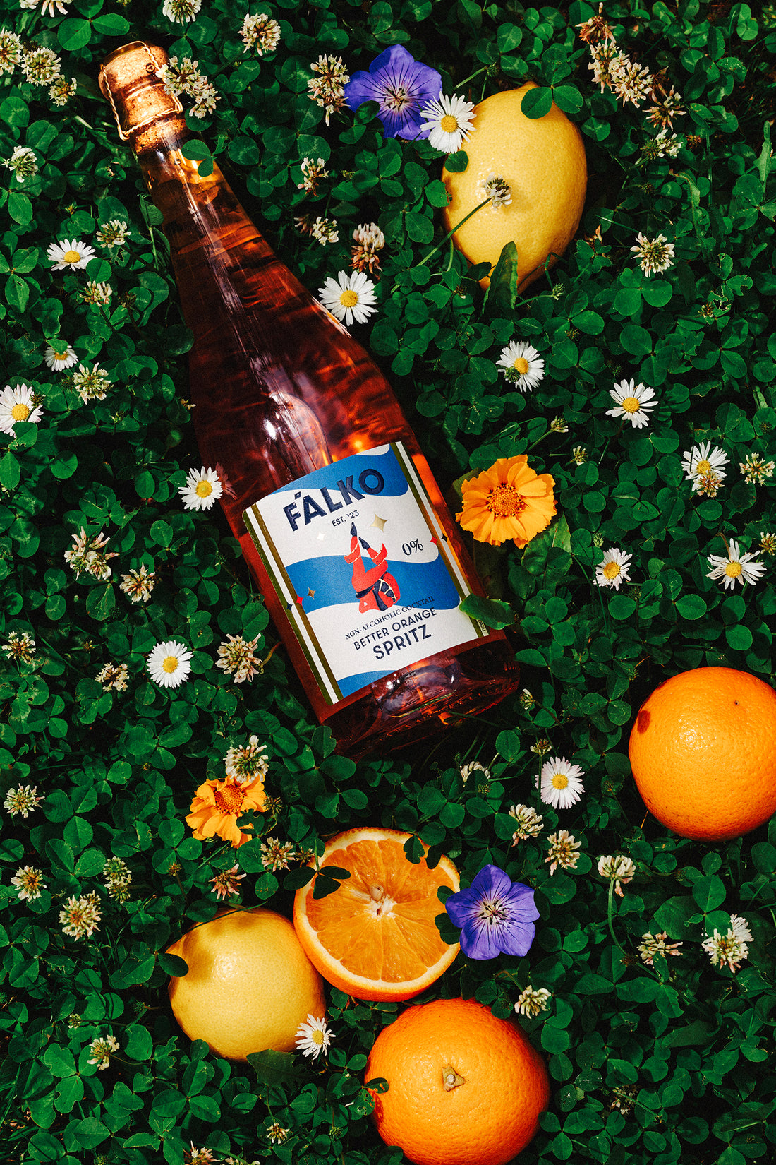 F'ALKO 750 ml · Better Orange Spritz 0%