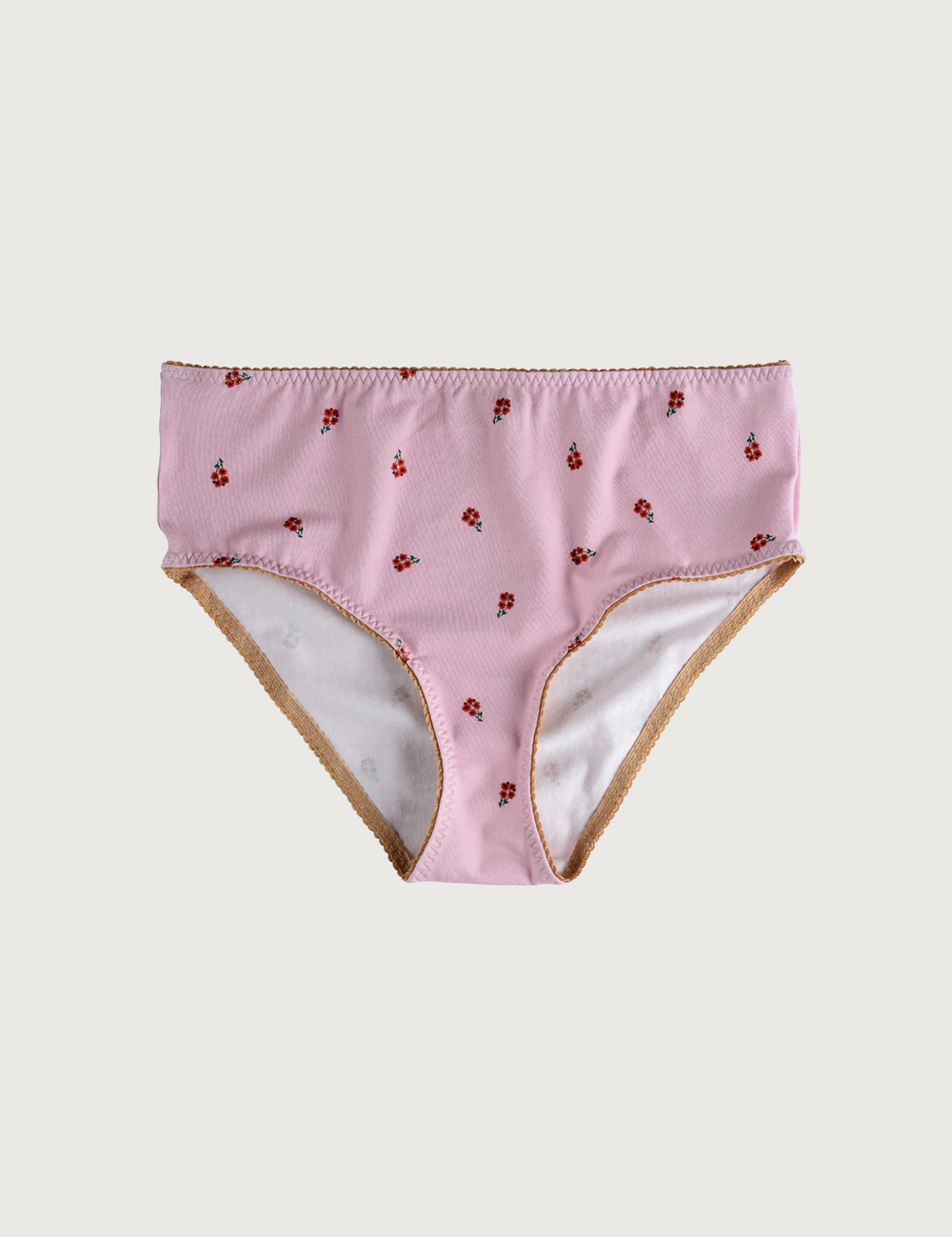 PRINTED COTTON Lilli High Waisted Bottoms