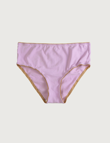 COTTON Lilac High Waisted Bottoms