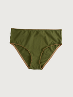 COTTON Olive Green High Waisted Bottoms