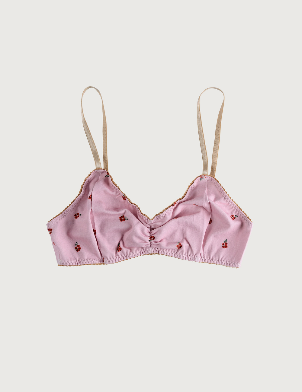 PRINTED COTTON Lilli Bralette