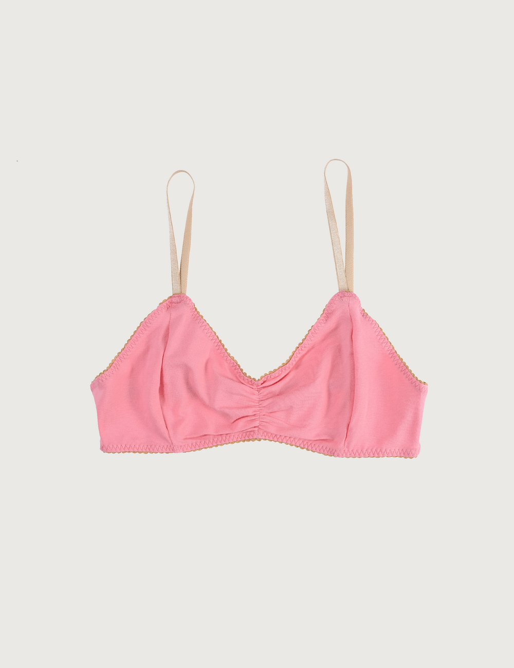 COTTON Peachy Pink Bralette