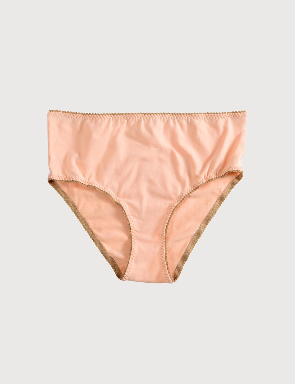 COTTON Apricot High Waisted Bottoms