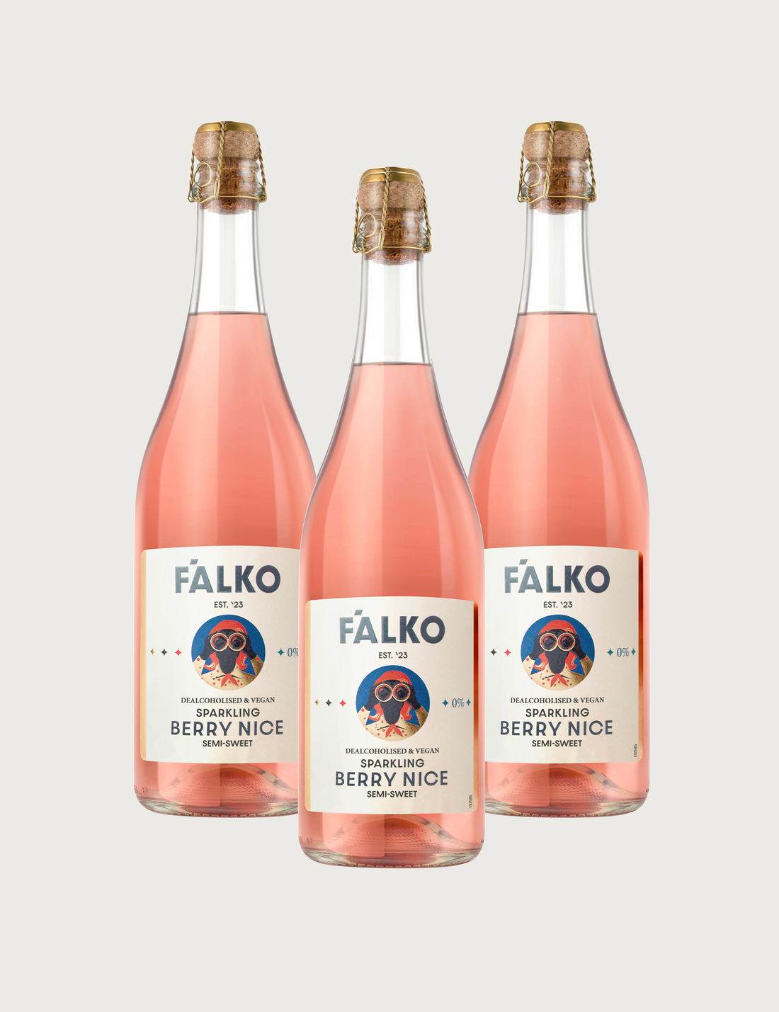F'ALKO 750 ml · Berry Nice 0%