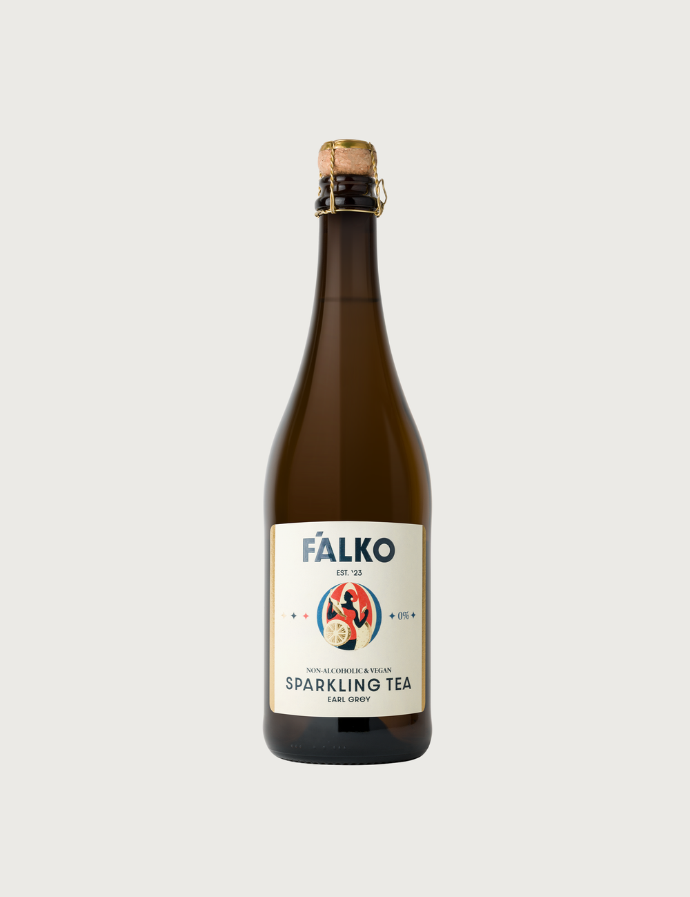 F'ALKO 750 ml · Sparkling Tea 0,0%