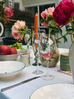 Springtime Toast Champagne Flute Set of 2