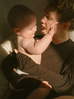 Longsleeve Basic Top · mocca brown