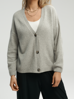 Merino Cardigan · grey