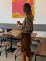 Merino Cardigan · taupe