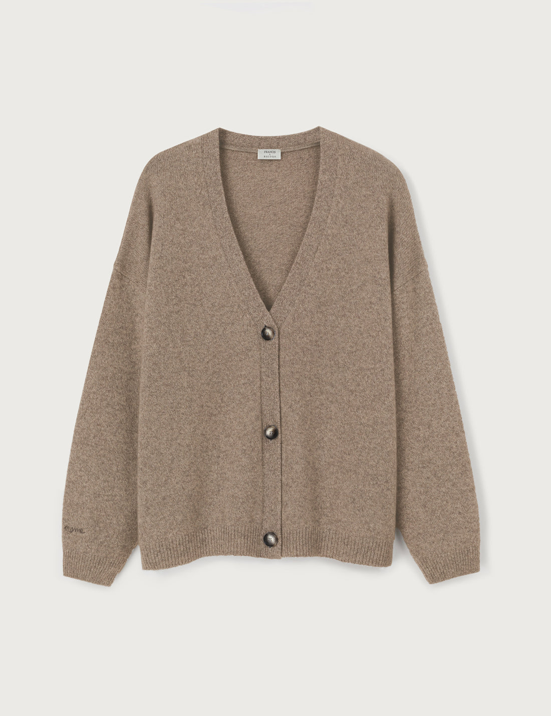 Merino Cardigan · taupe