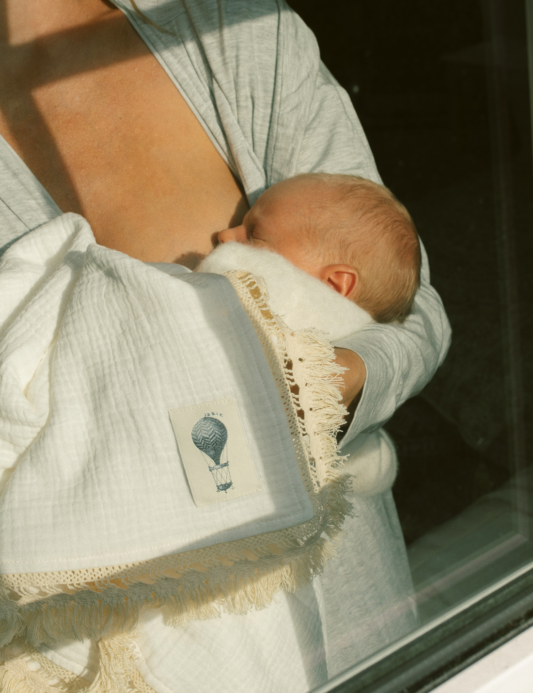 Organic Cotton Muslin Blanket