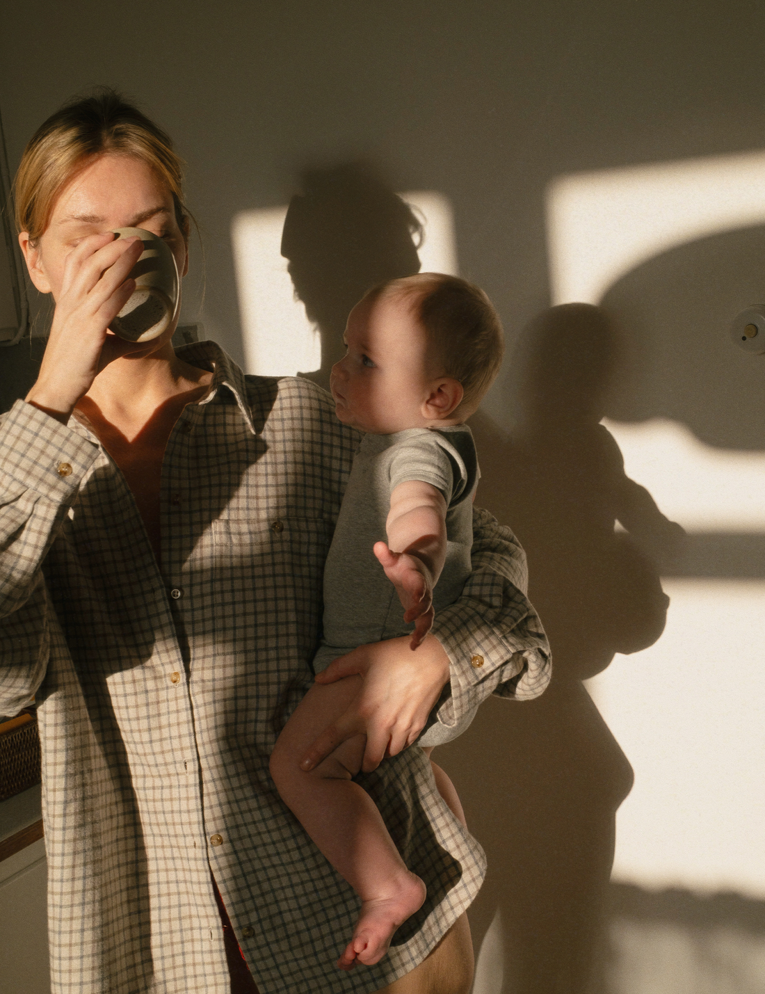 Flannel Check Shirt · oatmeal