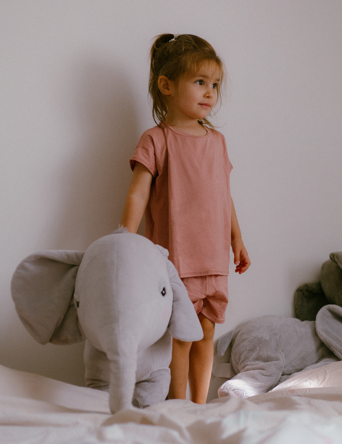 Summer PJ Set · Dusty Rose