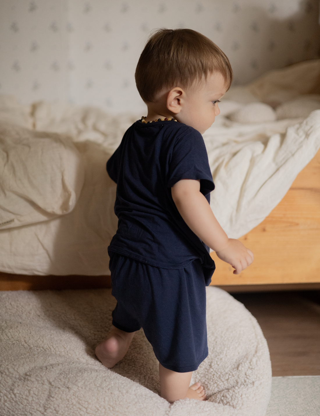 Summer PJ Set · Navy Blue