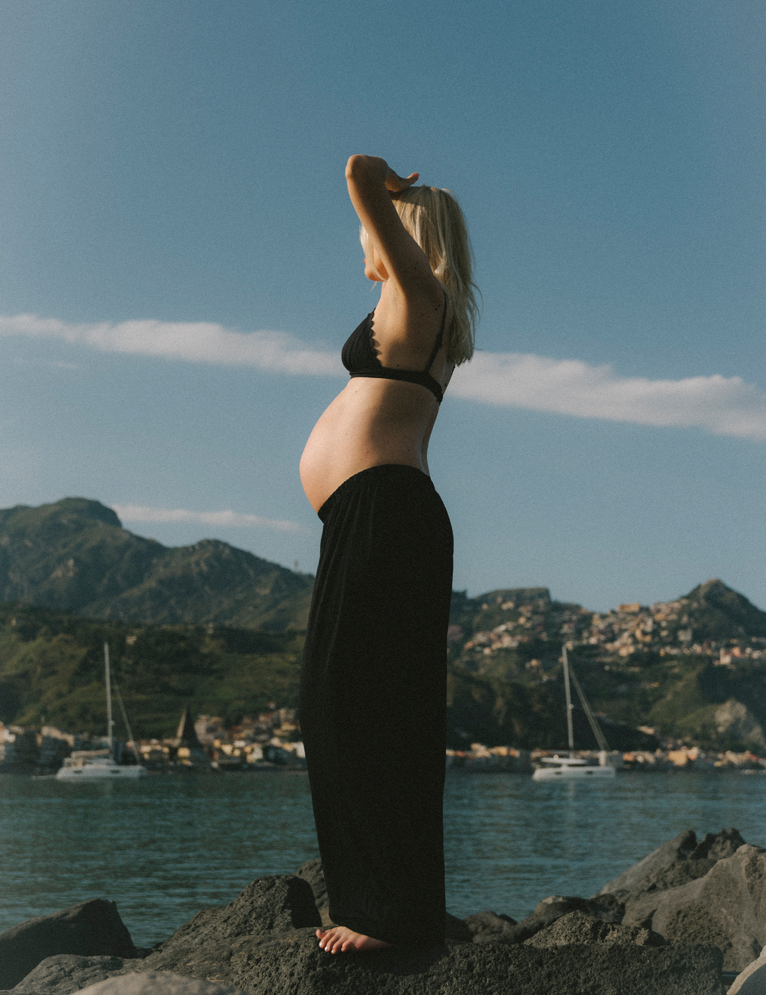 Boyfriend Pants · black