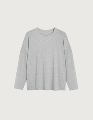 Longsleeve Basic Top · light grey