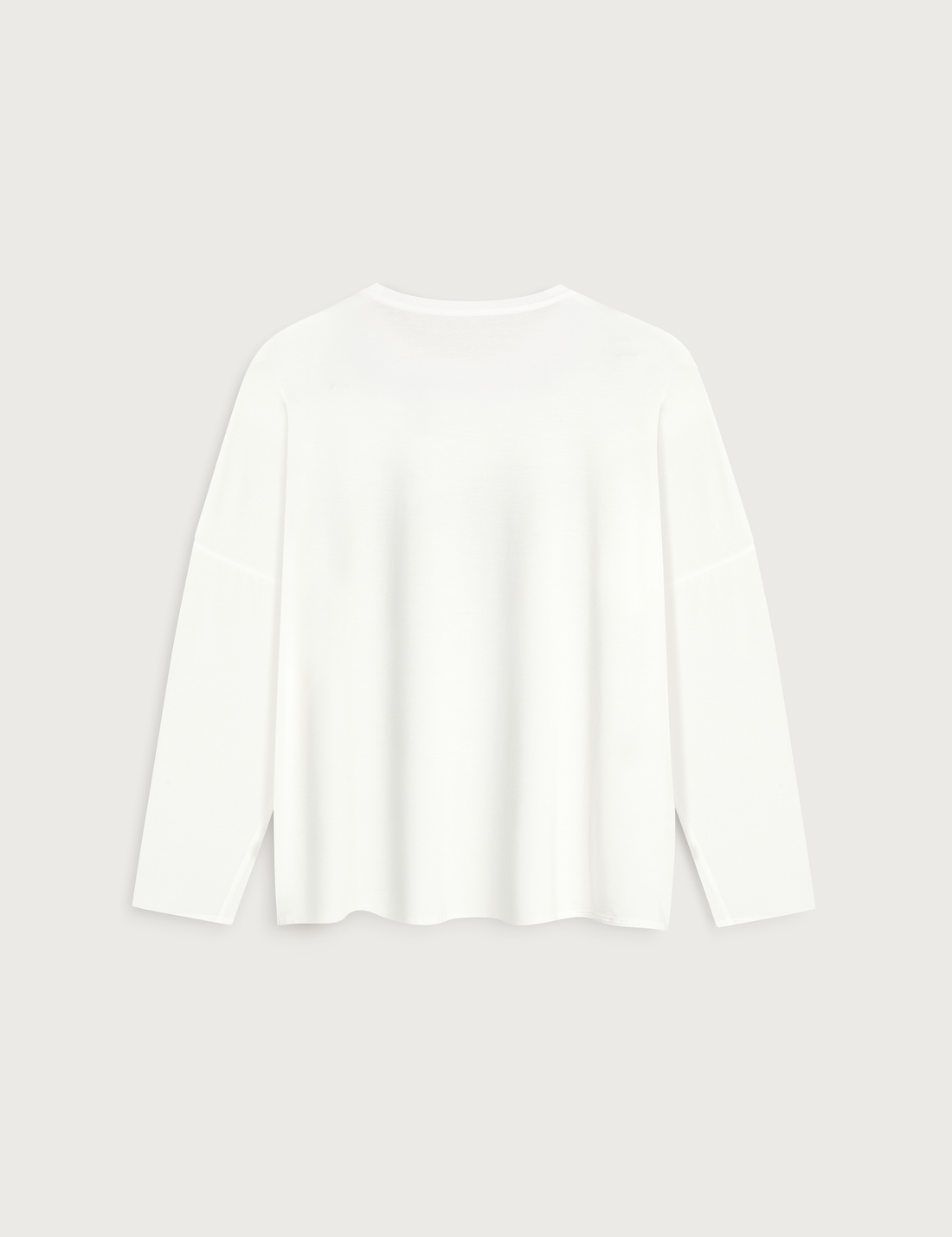 Longsleeve Basic Top · creamy white