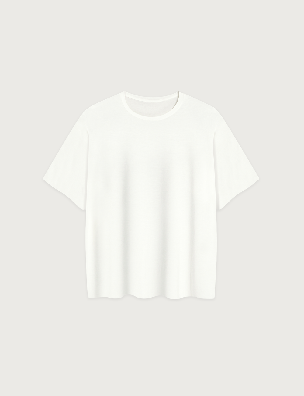 Basic Tee · creamy white