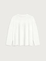 Longsleeve Belly Top · creamy white