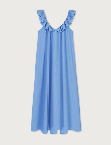 Lusia Midi Dress · summer blue