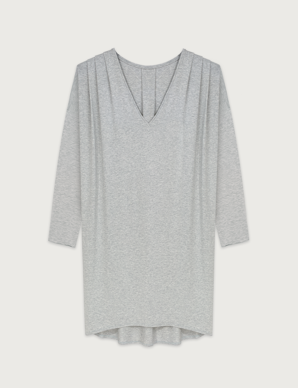 Longsleeve Nursing Dress · light grey