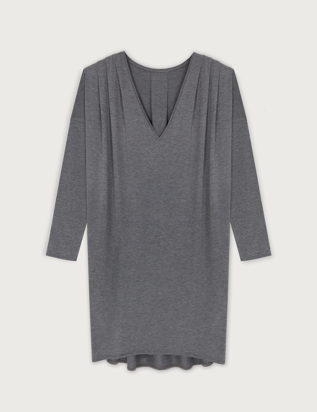 Longsleeve Nursing Dress · vintage grey