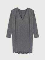 Longsleeve Nursing Dress · vintage grey