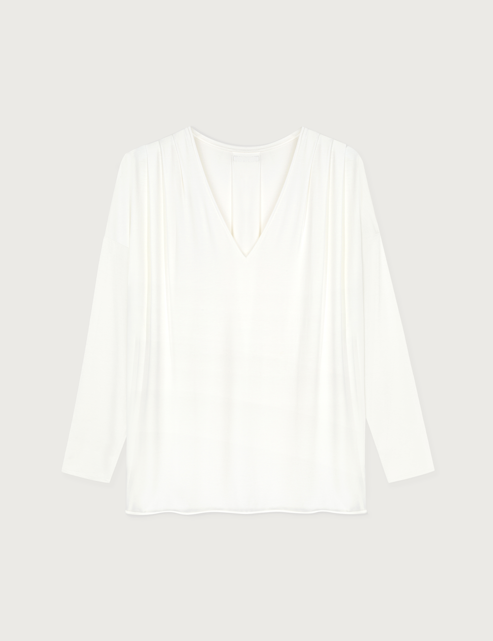 Longsleeve Nursing Top · creamy white
