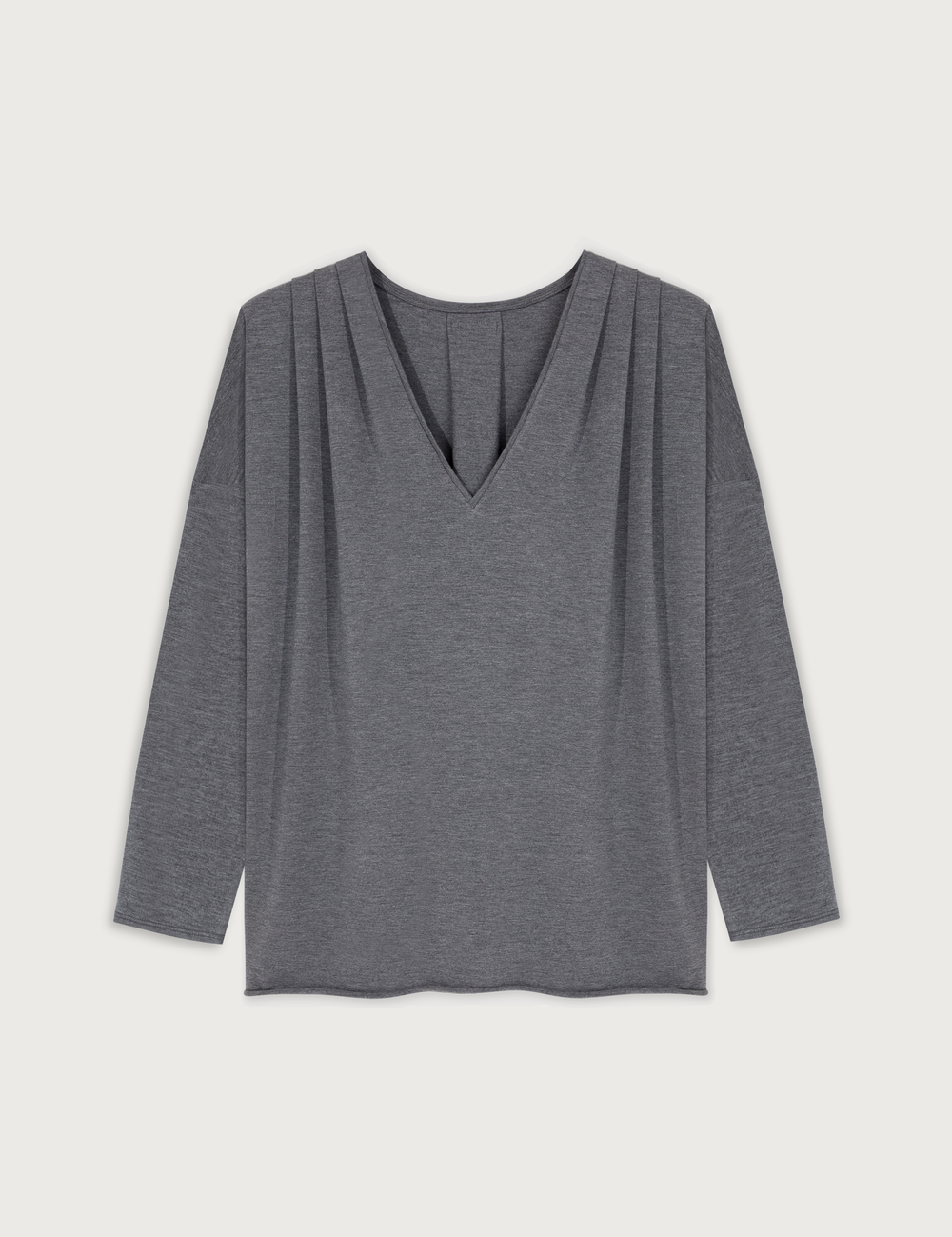 Longsleeve Nursing Top · vintage grey