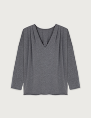 Longsleeve Nursing Top · vintage grey