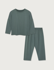 PJ Set · sage green