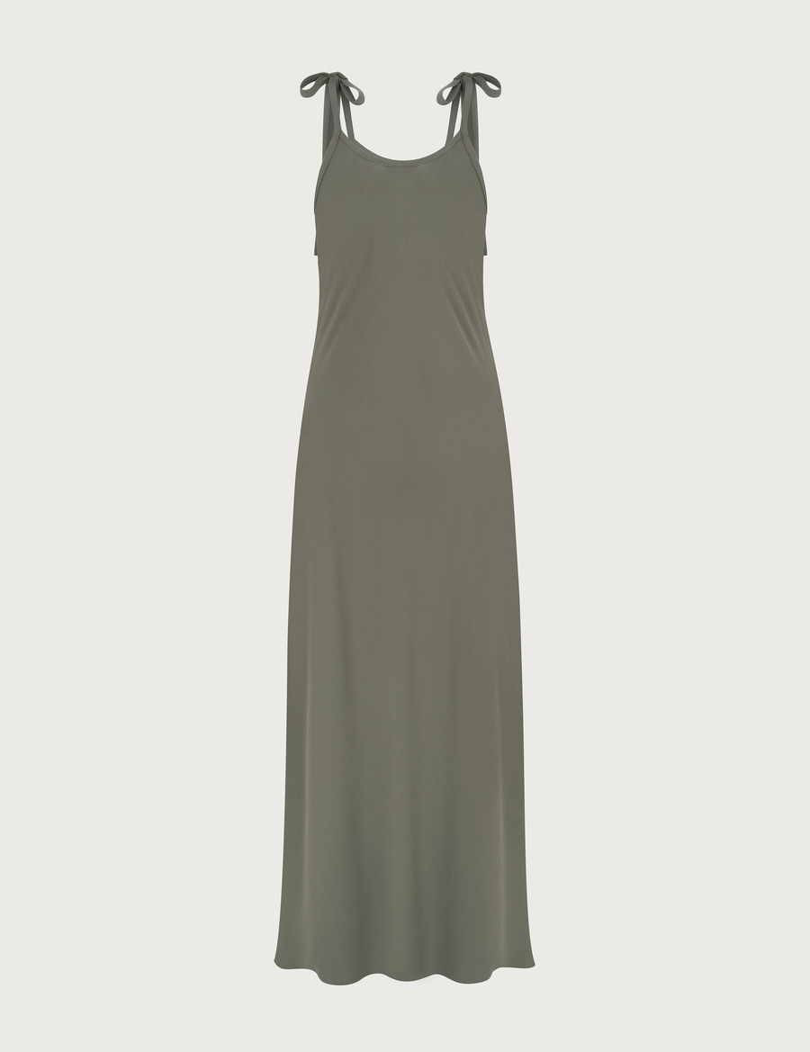 Sonia Dress · khaki green