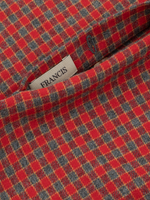 Flannel Check Shirt · red